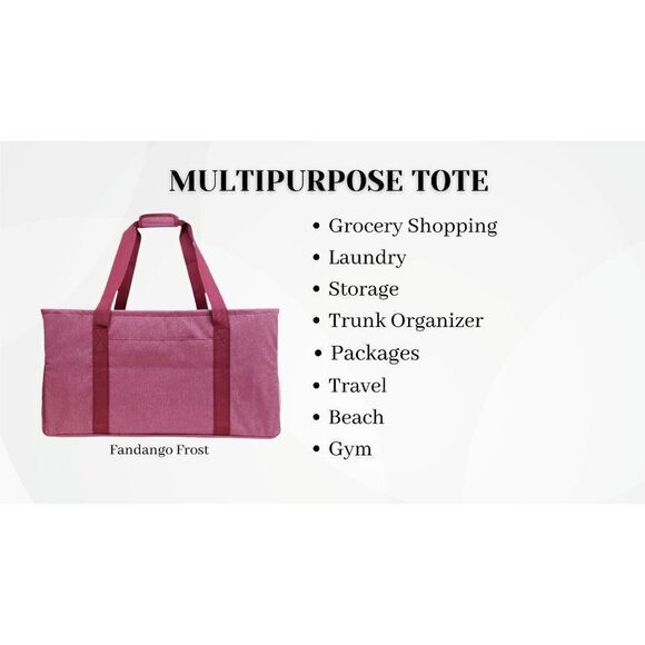 Multipurpose Utility Tote - Frost Fandango Pink - Picture 7 of 16